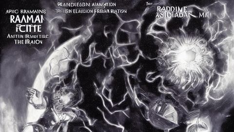 AI-generated poster for Foundation